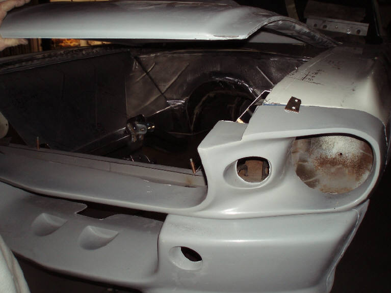 Front body kit mock-up