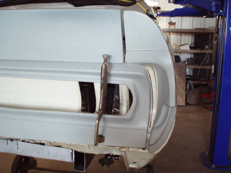 Rear body kit mock-up