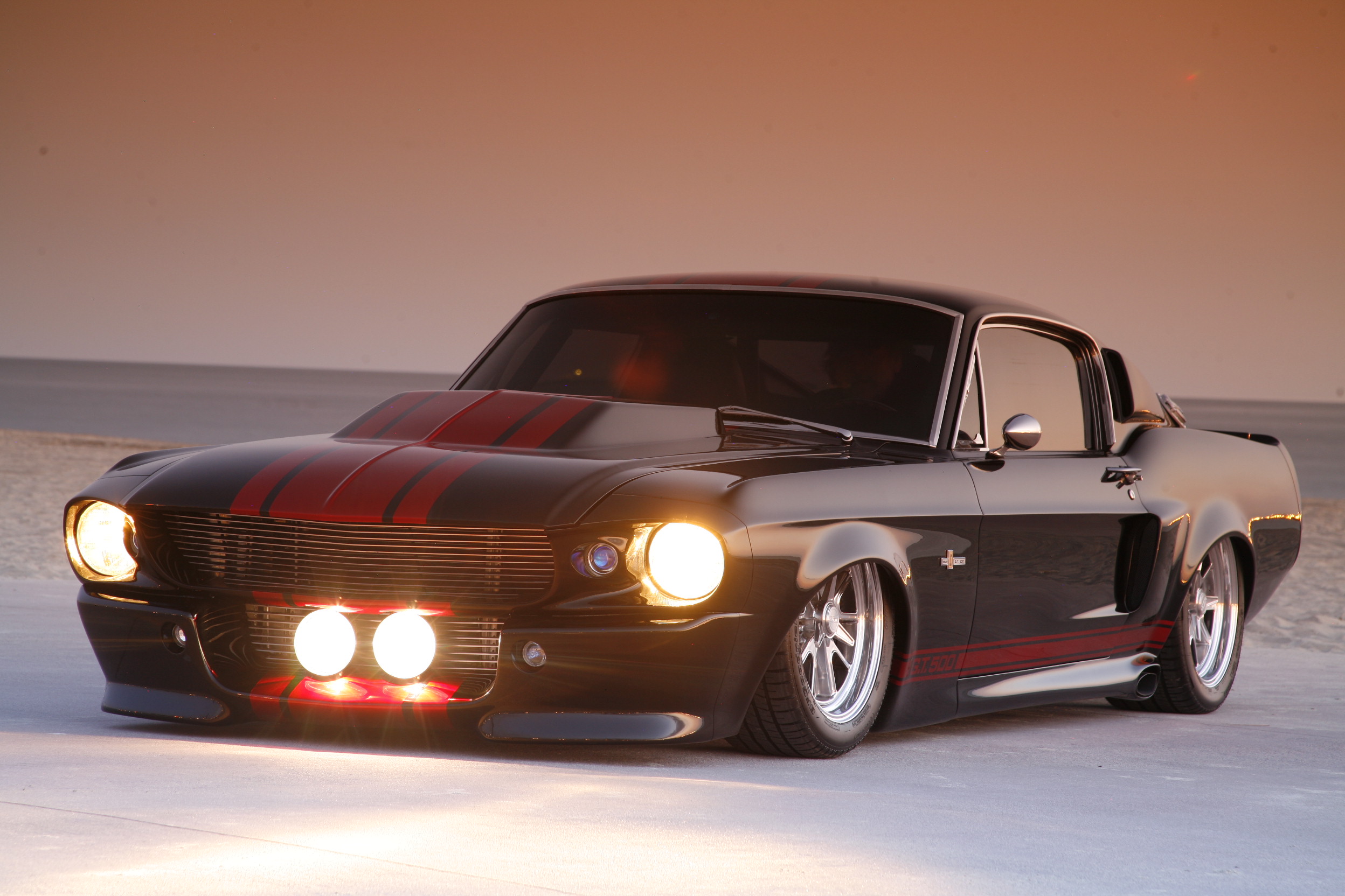 Lighting detail on The Black Mamba