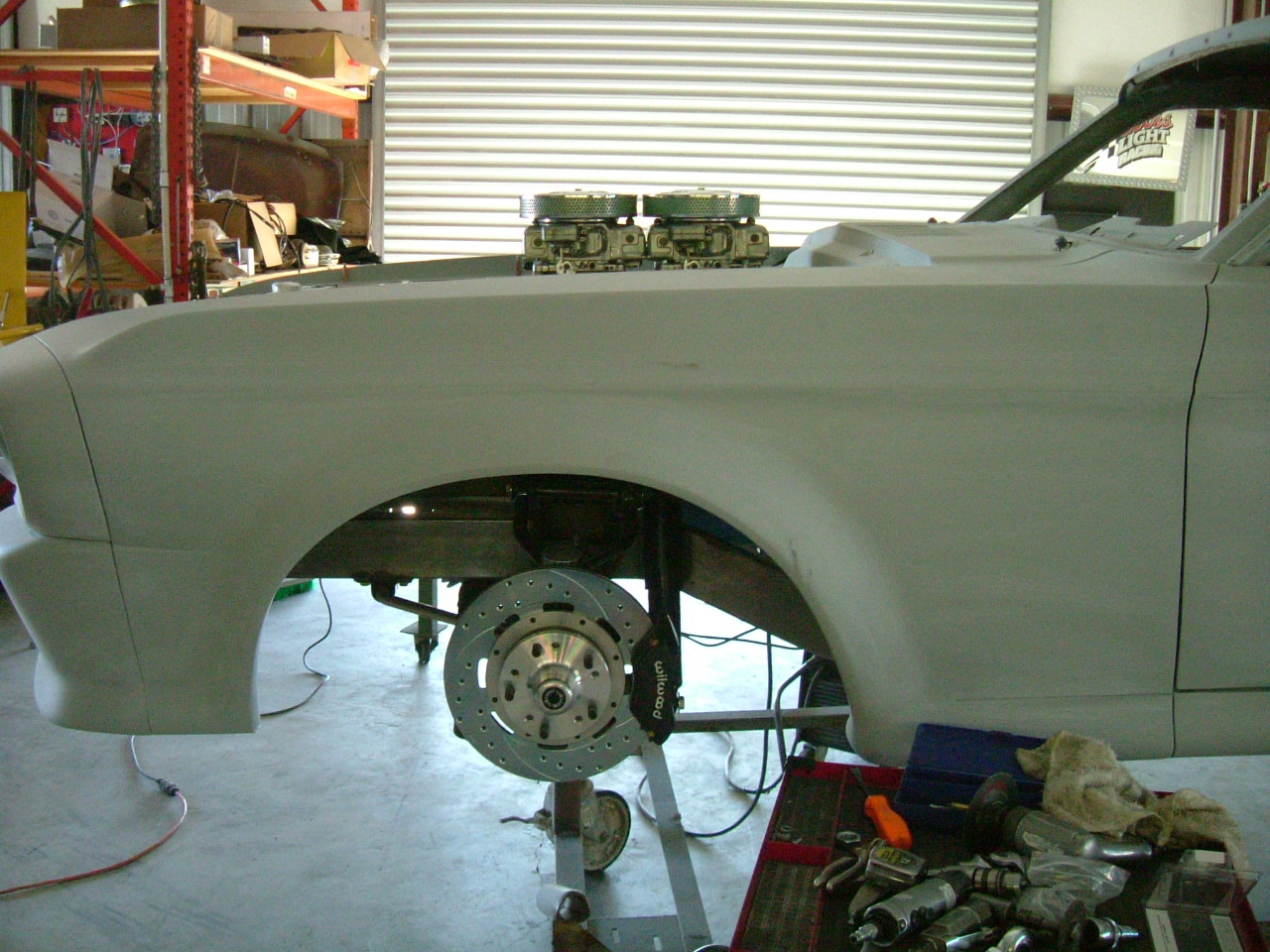 Increased engine height requires extensive hood modification