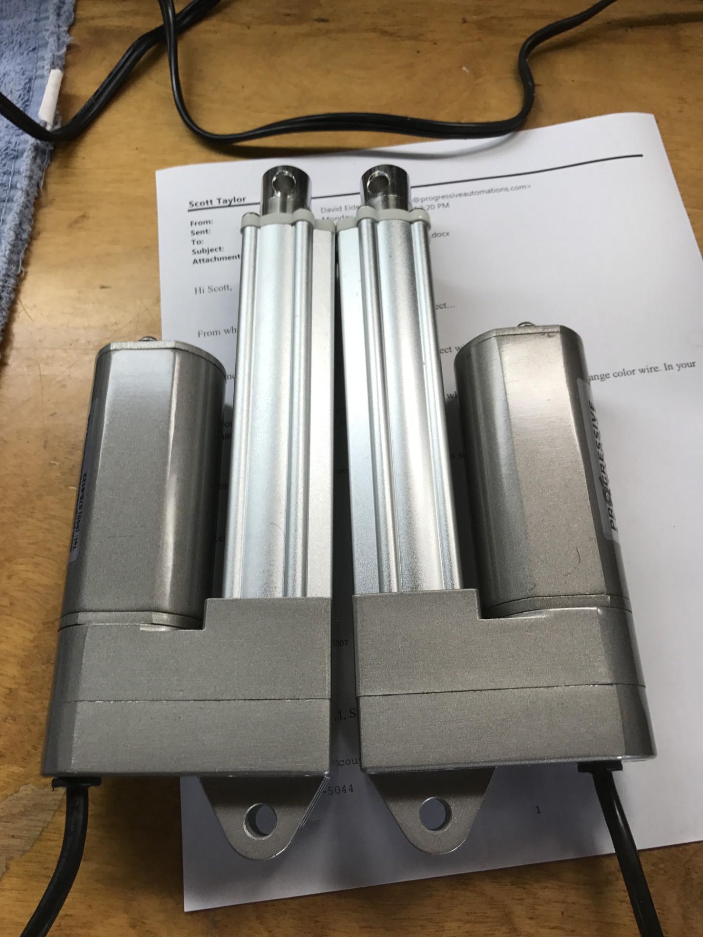 Progressive Innovations actuator system enables remote hood operation