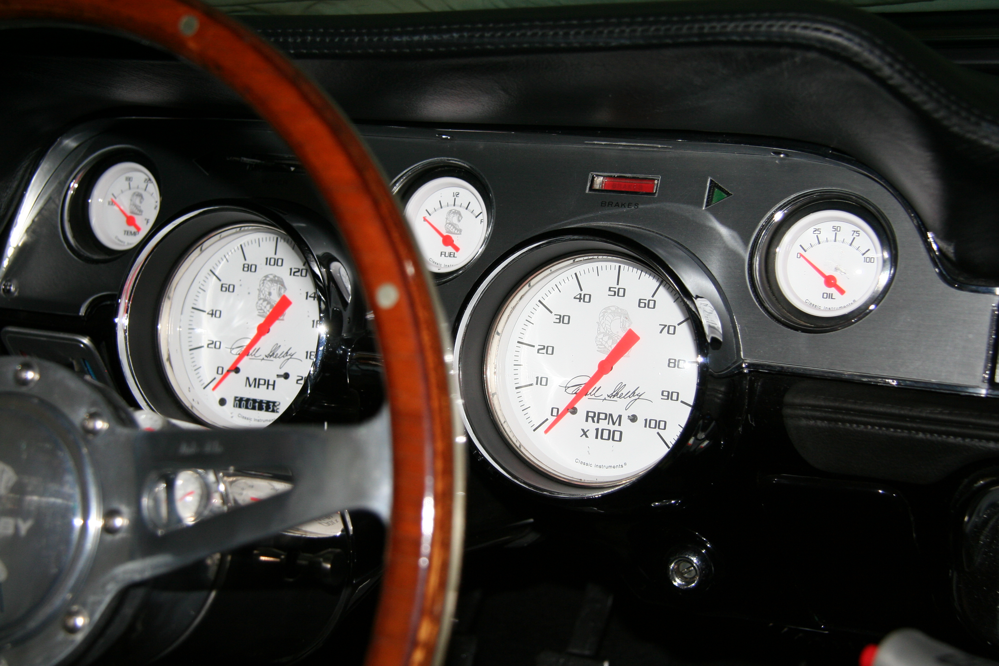 Dash and gauge detail