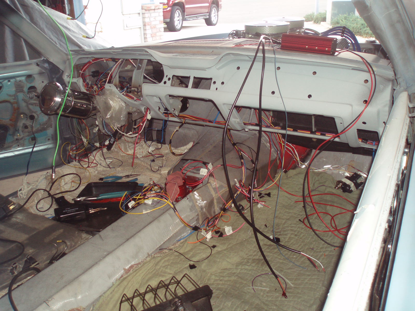 Tony Silva fabricates complete custom wiring system