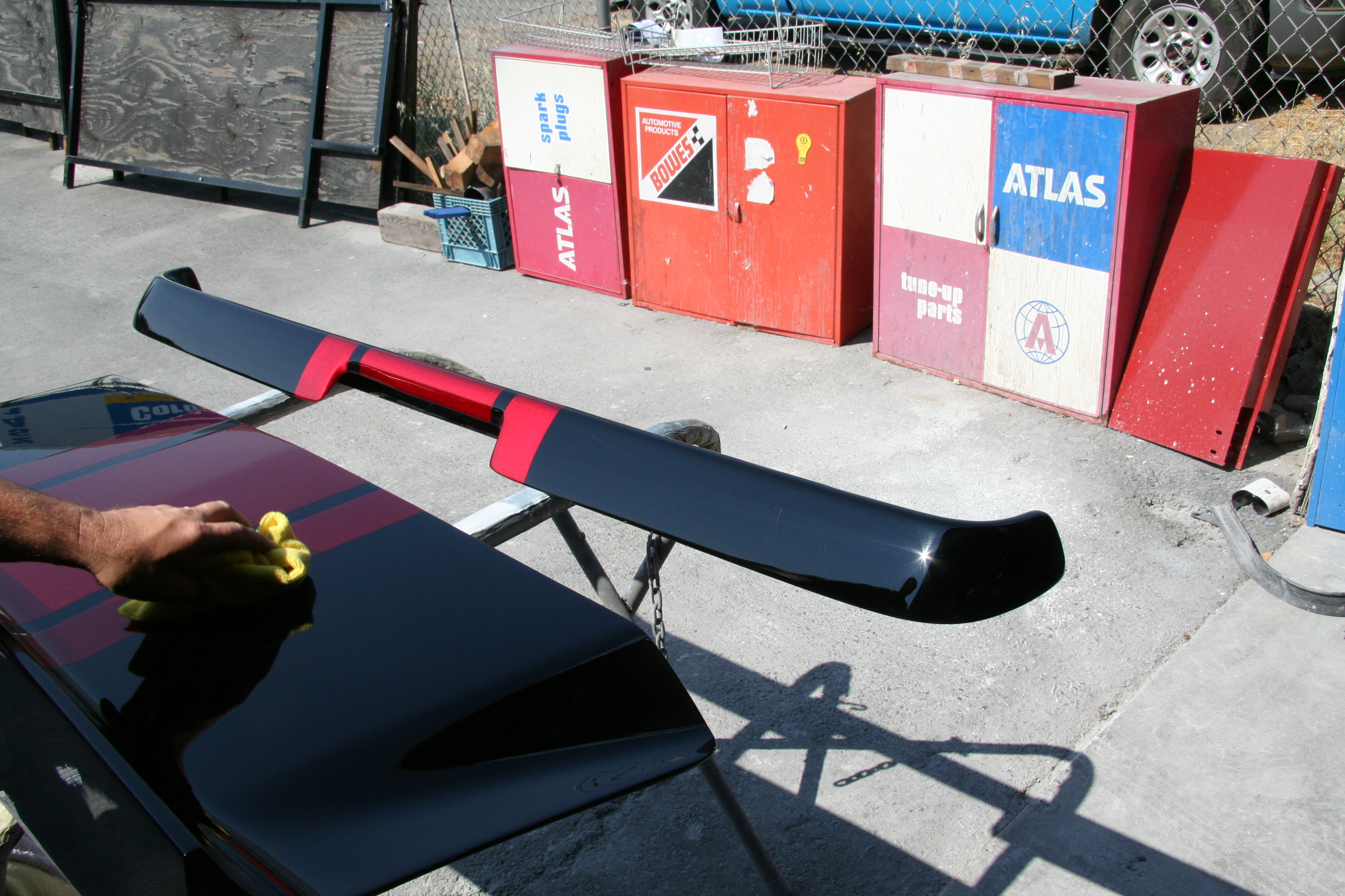 Front fascia requires precision due to complex contours