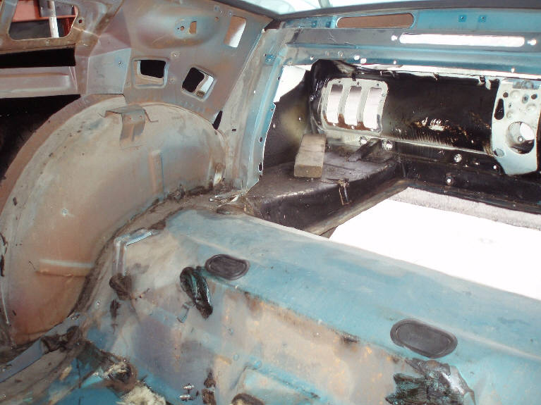 Additional floor and structure removal