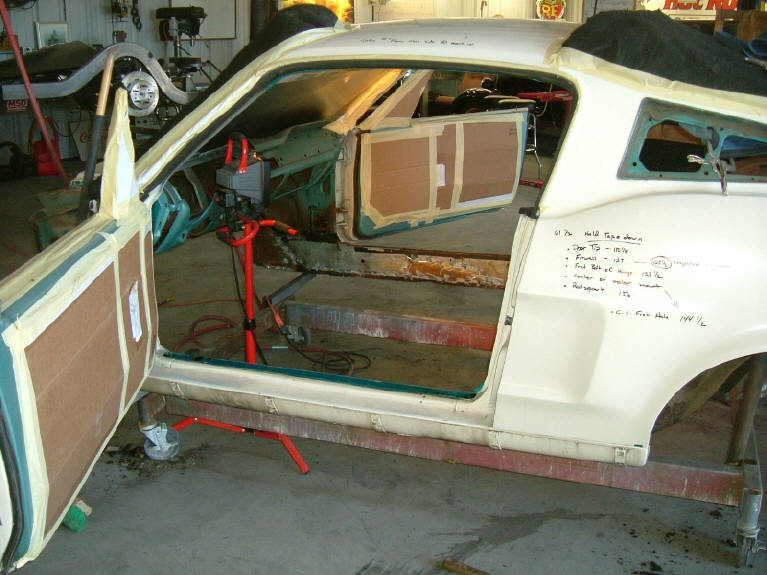 Body lowered into place